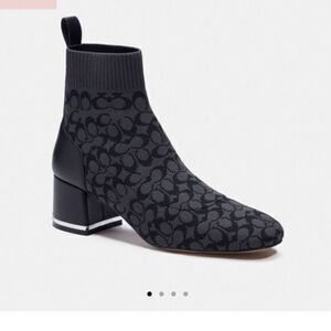 Coach sock signature NEEKA KNIT SIG BOOTI-BLA/BLK-7